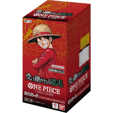 One Piece Carrying on His Will OP-13 Japanese Booster Box
